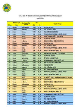 Razpored množičnega testiranja prebivalcev v APRILU 2021 1.png
